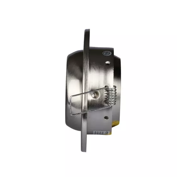 V-TAC GU10 LED spot lámpa keret, matt króm billenthető lámpatest - SKU 3594