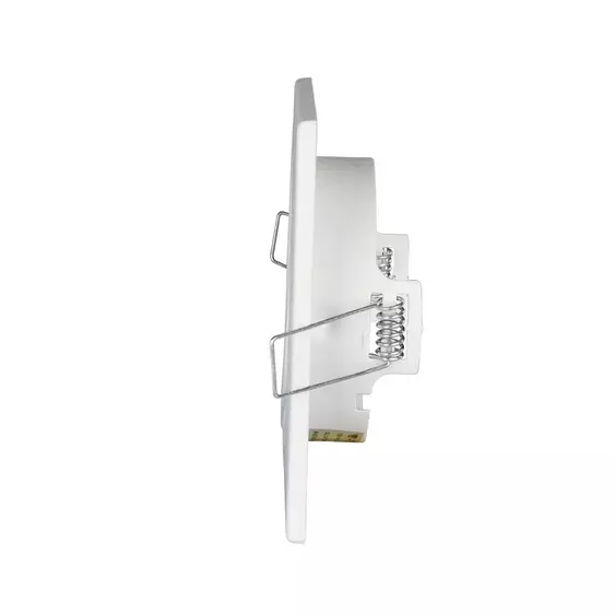 V-TAC GU10 LED spotlámpa keret, fehér billenthető lámpatest - SKU 3472