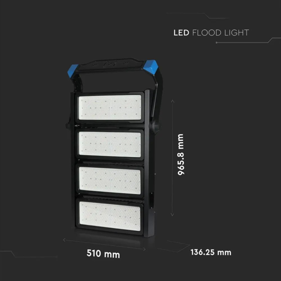 V-TAC ipari LED reflektor természetes fehér, 60° világítási szögű, dimmelhető, 1000W - SKU 499
