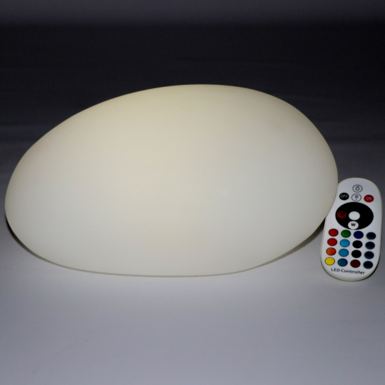 V-TAC kő alakú RGB színváltós akkus LED dekoráció - SKU 40151