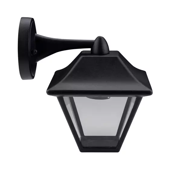 V-TAC kültéri fali lámpa, fekete, E27 foglalattal - SKU 8686
