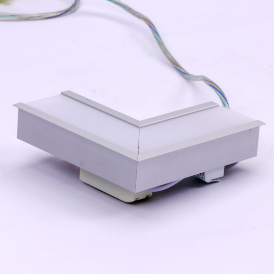 V-TAC L alakú csatlakozó süllyeszthető lineáris LED lámpákhoz 8W természetes fehér - SKU 386
