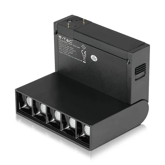 V-TAC LED dönthető spotlámpa mágneses sínhez 10W CRI>90 UGR<19 meleg fehér - SKU 7962