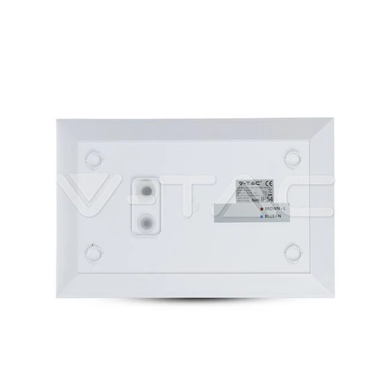 V-TAC LED fali házszám tábla, alkonykapcsolóval, meleg fehér, Samsung chip - SKU 780