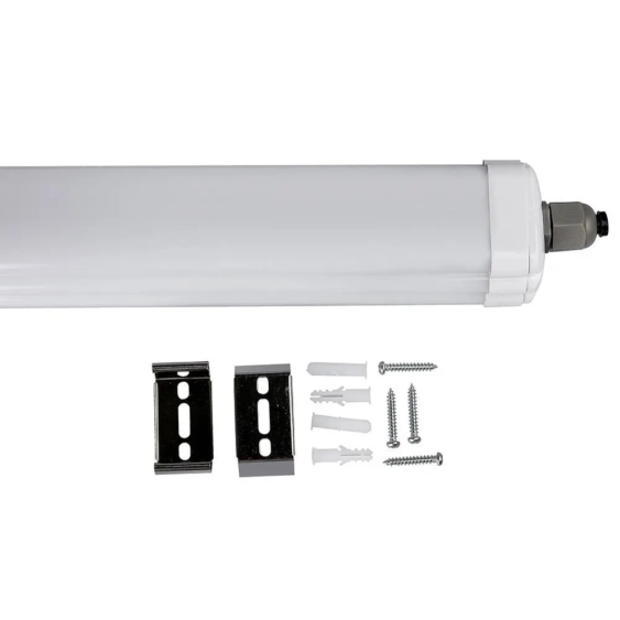 V-TAC LED lámpa 120cm 36W IP65, 120 Lm/W, hideg fehér - SKU 216284