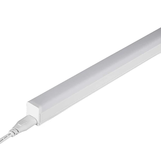 V-TAC LED lámpa 120cm T5 16W beépített kapcsolóval természetes fehér - SKU 21696