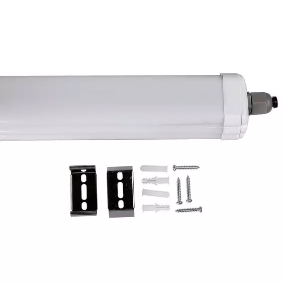 V-TAC LED lámpa 60cm 18W IP65 hideg fehér, 120 Lm/W (G-széria) - SKU 216282