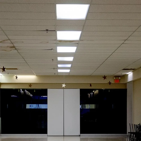 V-TAC LED panel hideg fehér 160 Lm/W 25W 60 x 60cm - SKU 6602