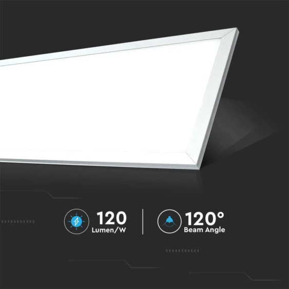 V-TAC LED panel hideg fehér 29W 120 x 30cm - SKU 216258