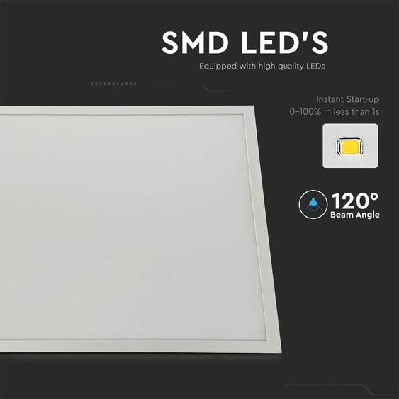 V-TAC LED panel hideg fehér 40W 60 x 60cm - SKU 216672