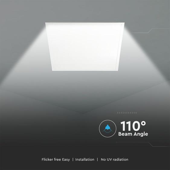 V-TAC LED panel természetes fehér 36W 60 x 60cm, 120 Lm/W, Back-Lit - SKU 10217