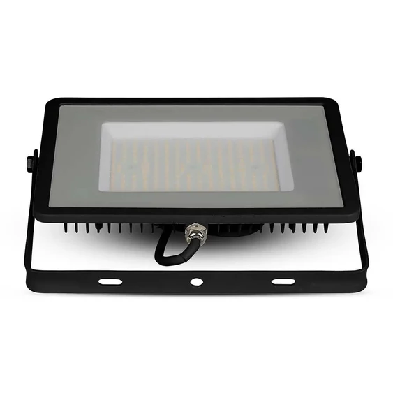 V-TAC LED reflektor 100W hideg fehér 115 Lm/W, fekete házzal - SKU 21767