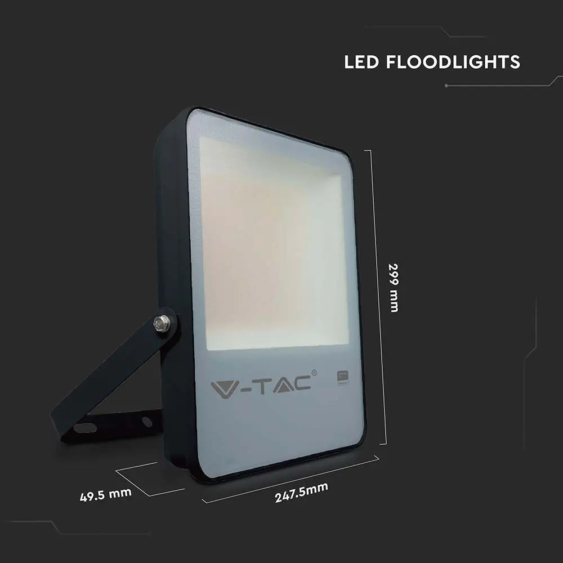 V-TAC LED reflektor 100W hideg fehér 137lm/W - SKU 20407