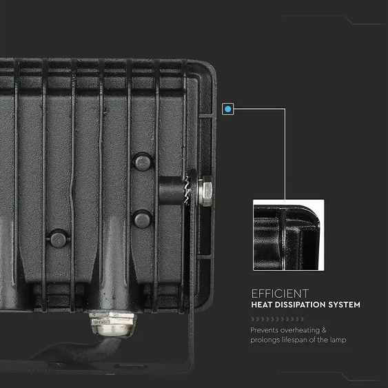 V-TAC LED reflektor 10W IP65 kék - SKU 5990