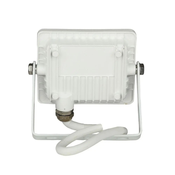 V-TAC LED reflektor 10W meleg fehér Samsung chip, fehér házzal - SKU 21427
