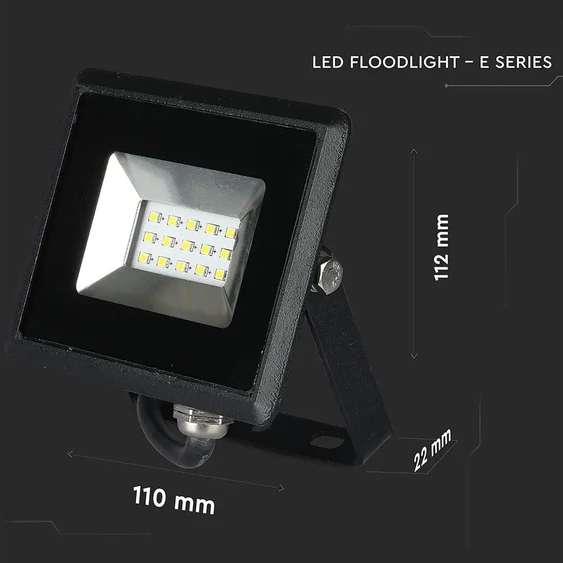 V-TAC LED reflektor 10W természetes fehér 85 Lm/W - SKU 5941