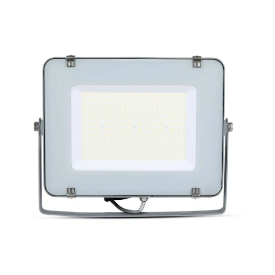 V-TAC LED reflektor 200W természetes fehér 115 Lm/W, szürke házzal - SKU 21789
