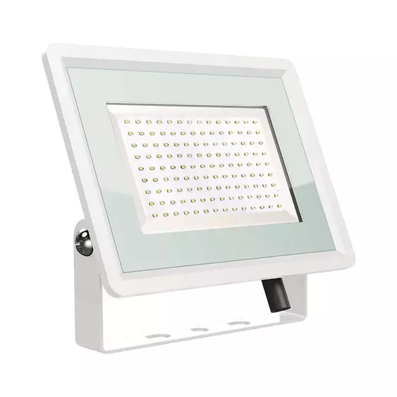 V-TAC LED reflektor 200W természetes fehér, fehér házzal - SKU 6735