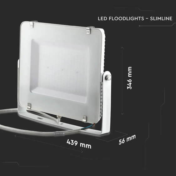V-TAC LED reflektor 200W természetes fehér Samsung chip - SKU 420