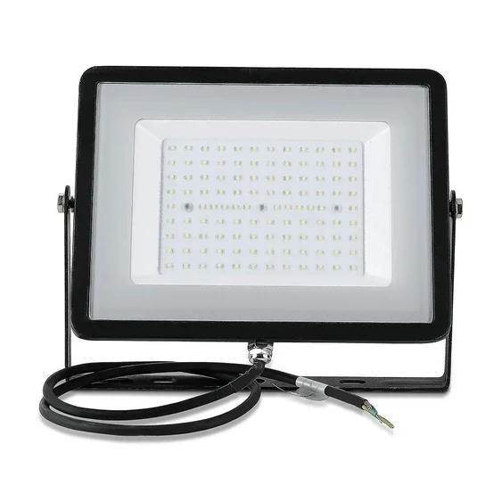V-TAC LED reflektor 300W természetes fehér Samsung chip, fekete házzal - SKU 21422