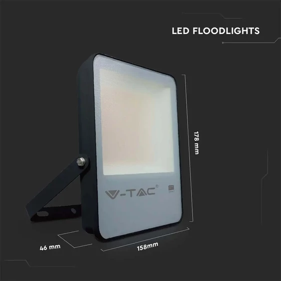 V-TAC LED reflektor 30W hideg fehér 137lm/W - SKU 20403