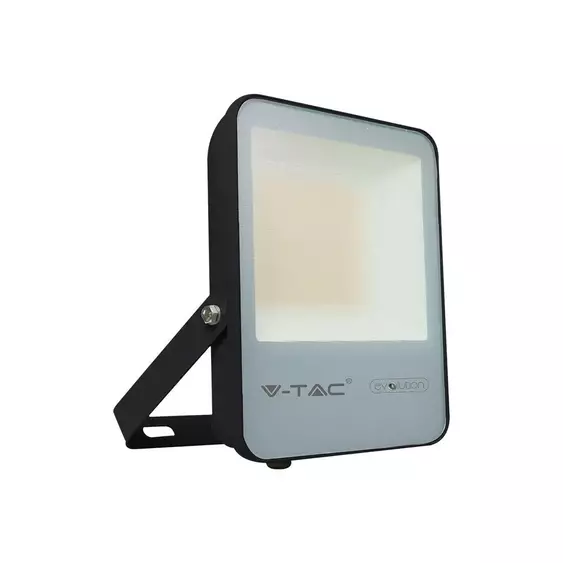 V-TAC LED reflektor 30W hideg fehér, fekete házzal, 157 Lm/W - SKU 20450