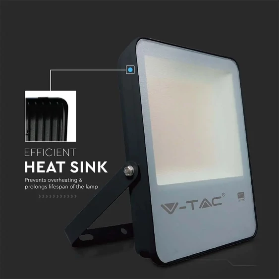 V-TAC LED reflektor 30W természetes fehér 137lm/W - SKU 20402