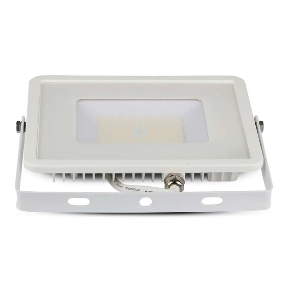 V-TAC LED reflektor 50W természetes fehér 115 Lm/W, fehér házzal - SKU 21762