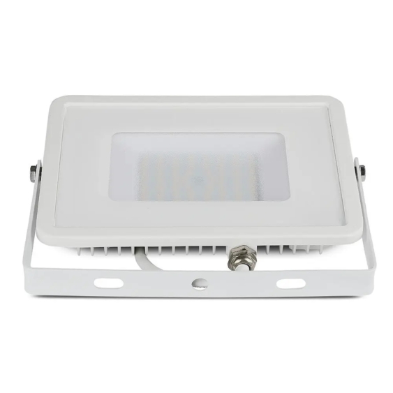 V-TAC LED reflektor 50W természetes fehér Samsung chip, fehér házzal - SKU 21410