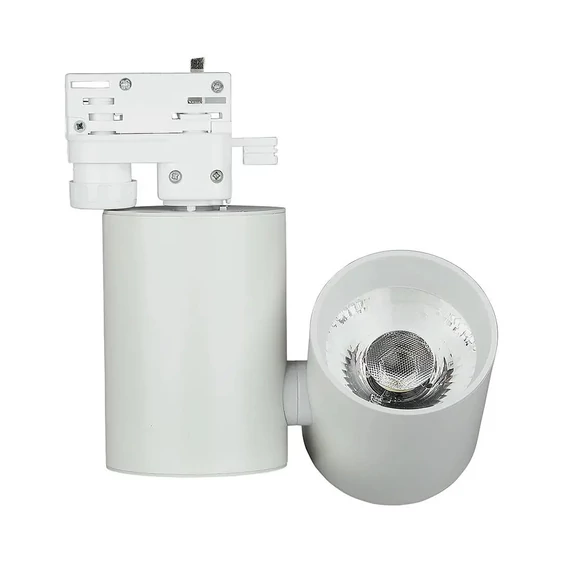 V-TAC LED sínes spotlámpa állítható CRI>95 15W hideg fehér - SKU 1300
