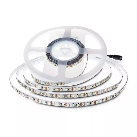 V-TAC LED szalag IP20 SMD 2835 chip 120 db/m természetes fehér, 100 Lm/W - SKU 212623