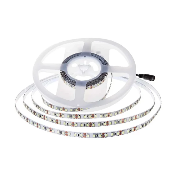 V-TAC LED szalag IP20 SMD 2835 chip 126 db/m természetes fehér, 137 Lm/W - SKU 212594