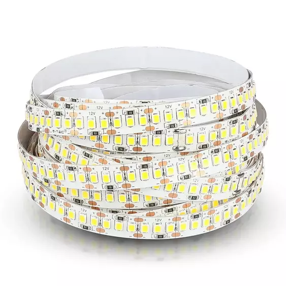 V-TAC LED szalag IP20 SMD 2835 chip 204 db/m meleg fehér - SKU 2461