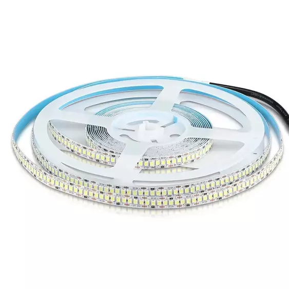 V-TAC LED szalag IP20 SMD 2835 chip 240 db/m meleg fehér, 100 Lm/W - SKU 212164