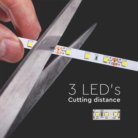 V-TAC LED szalag IP20 SMD 4040 chip 60 db/m meleg fehér - SKU 2931