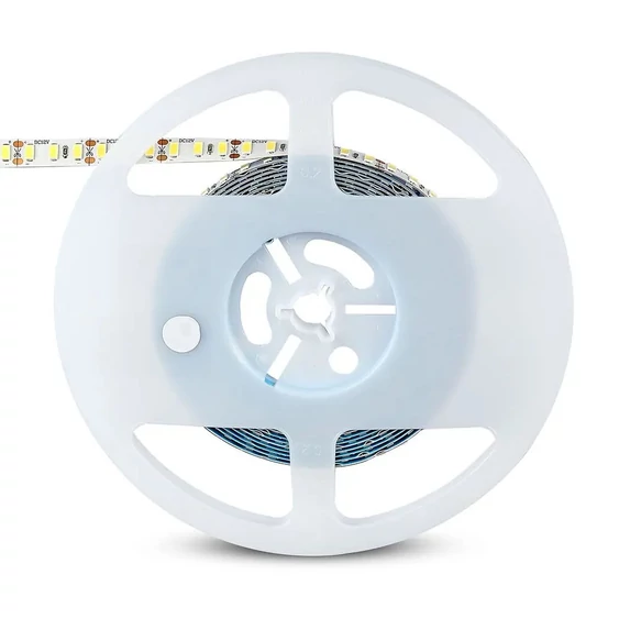 V-TAC LED szalag IP20 SMD 5730 chip 120 db/m hideg fehér - SKU 2161