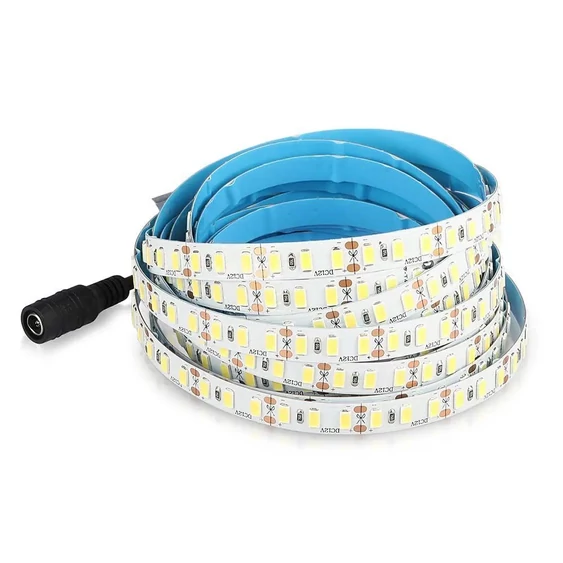 V-TAC LED szalag IP20 SMD 5730 chip 120 db/m természetes fehér, 100LM/W - SKU 212163