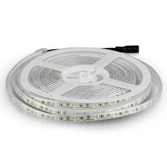 V-TAC LED szalag IP65 SMD 3528 chip 120 db/m meleg fehér - SKU 2038