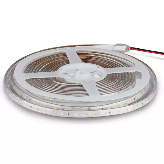 V-TAC LED szalag IP65 SMD 3528 chip 60 db/m meleg fehér - SKU 212032