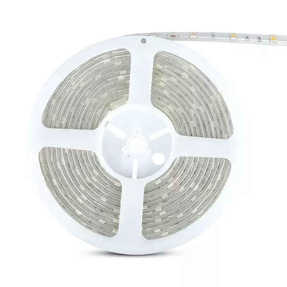 V-TAC LED szalag IP65 SMD 5050 chip 30 db/m hideg fehér - SKU 2144