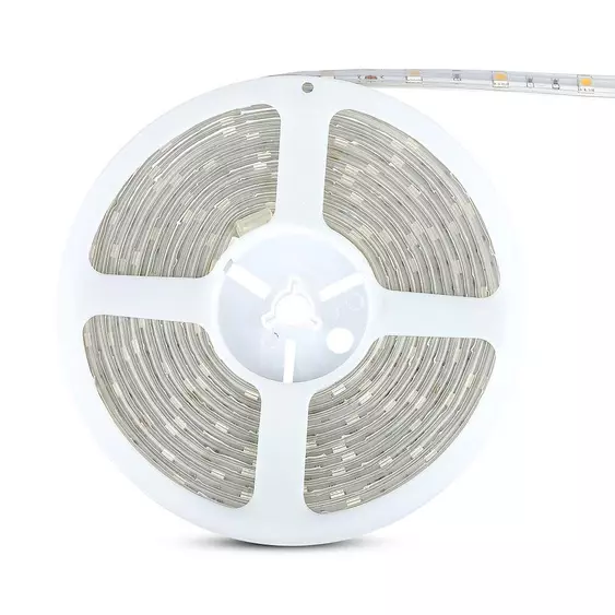 V-TAC LED szalag IP65 SMD 5050 chip 30 db/m meleg fehér - SKU 212145