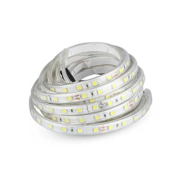 V-TAC LED szalag IP65 SMD 5050 chip 60 db/m hideg fehér - SKU 2564