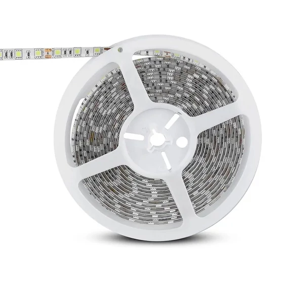 V-TAC LED szalag IP65 SMD 5050 chip 60 db/m természetes fehér - SKU 2150