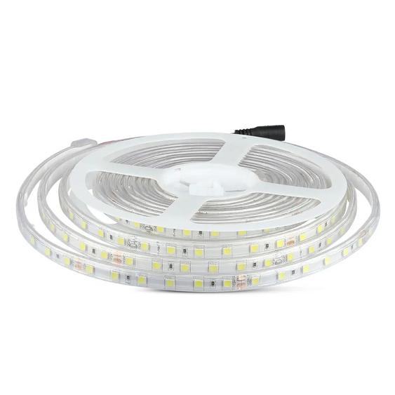 V-TAC LED szalag IP65 SMD 5050 chip 60 db/m természetes fehér - SKU 2563