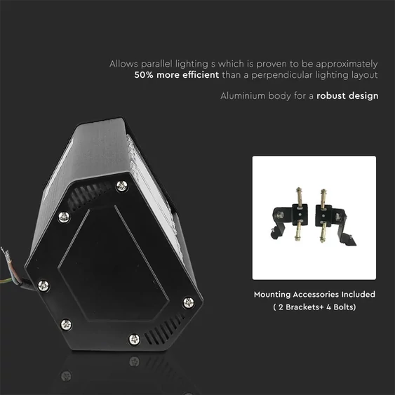 V-TAC lineáris csarnokvilágító LED lámpa 100W 110° természetes fehér - SKU 21891