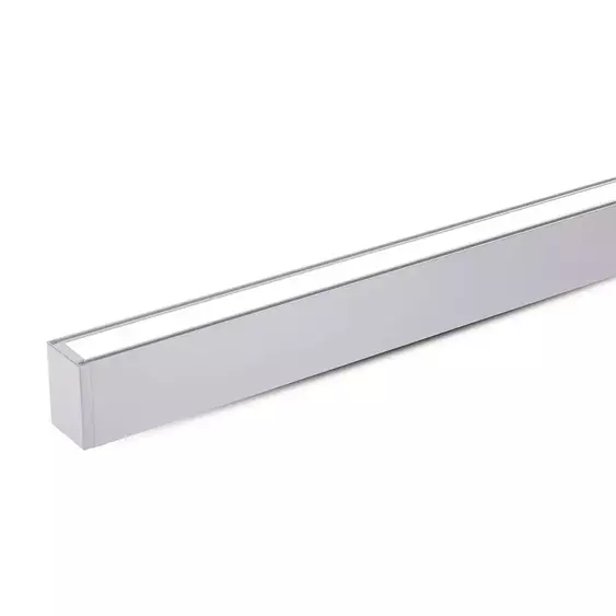 V-TAC mennyezetre függeszthető dimmelhető lineáris LED lámpa 120cm 60W természetes fehér - SKU 378