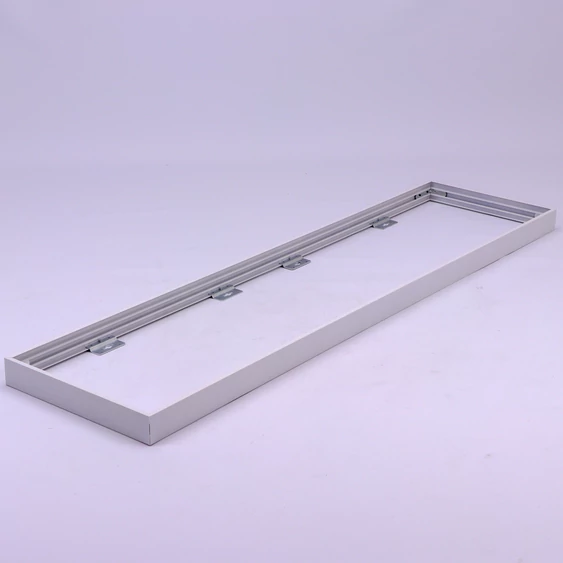 V-TAC mennyezetre szerelhető fehér DIY LED panel keret 120x30cm - SKU 8158