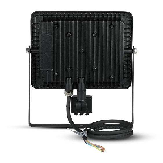 V-TAC mozgásérzékelős LED reflektor 50W meleg fehér Samsung chip - SKU 469