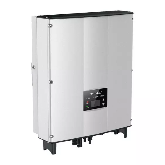 V-TAC napelemekhez való egyfázisú 5kW On-Grid rendszerű inverter, LCD kijelzővel - SKU 11370