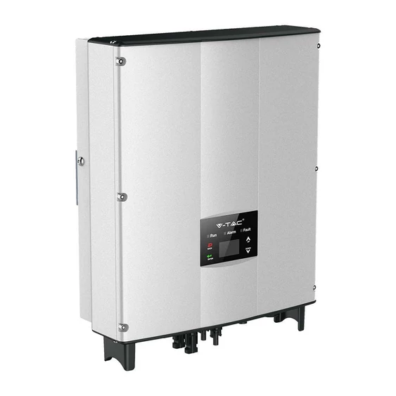 V-TAC napelemekhez való egyfázisú 5kW On-Grid rendszerű inverter, LCD kijelzővel - SKU 11380